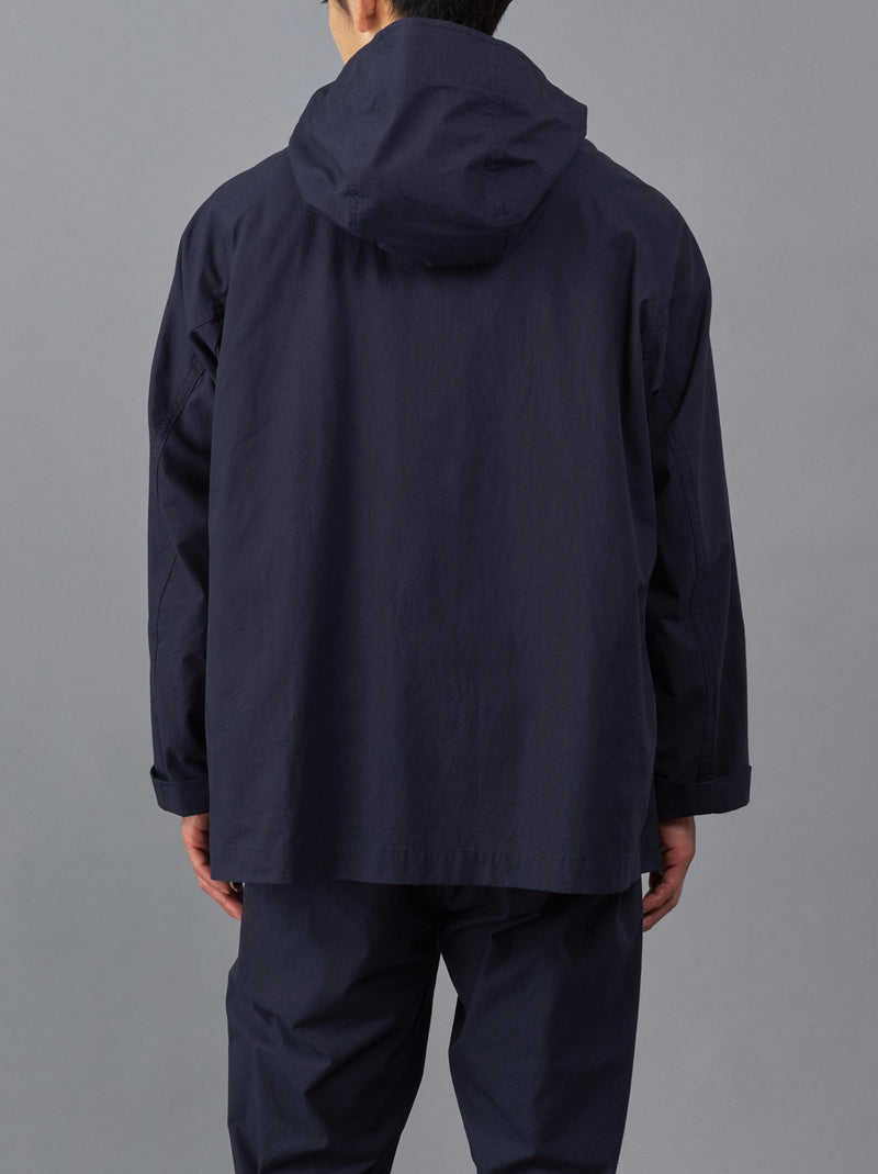 Hooded short coat