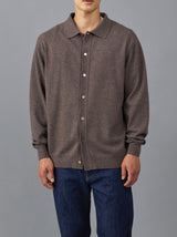 Collared cardigan