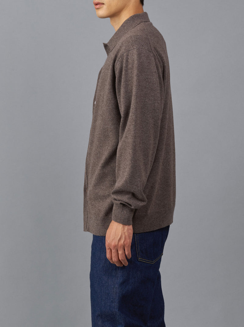 Collared cardigan