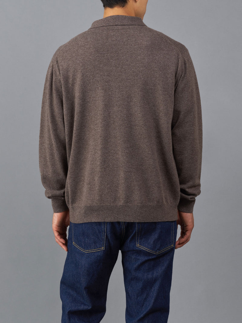 Collared cardigan