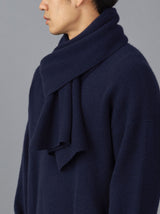 Rib knit muffler