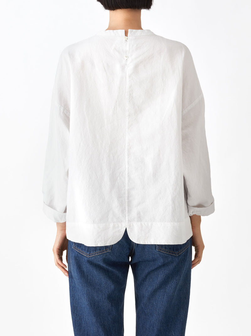 Bulky slip on blouse