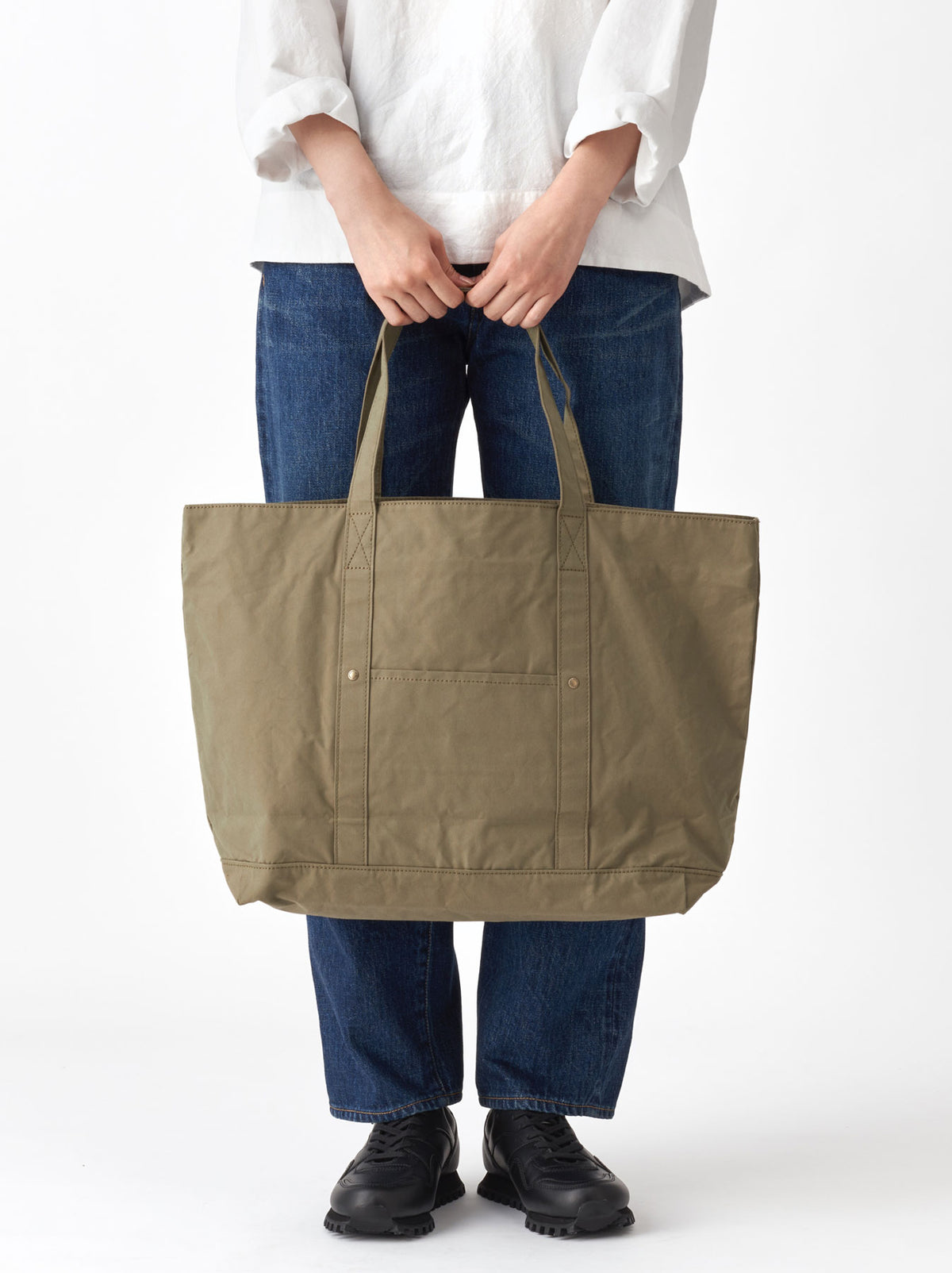 Laundry tote L (Big logo) – ARTS&SCIENCE ONLINE SELLER intl.