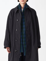 Bicolor check shawl M