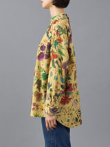 Back button shirt