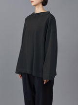 Stand collar box shirt