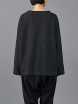 Stand collar box shirt