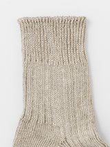 Rib short socks (Women's)