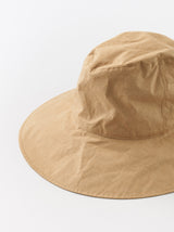 Wide brim plain hat 2
