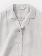 Open collar shirt narrow fit