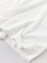 Short sleeve big slip-on blouse