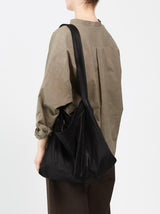 Zipper wide tote (Dyed leather)