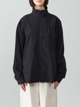 Packable stand collar jacket