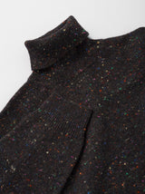 Bulky sleeve back line sweater