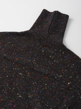 Bulky sleeve back line sweater