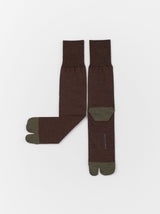 Combi color tabi socks (Men's)