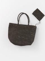 Raffia tote bag (S261/ MONO/ CR)