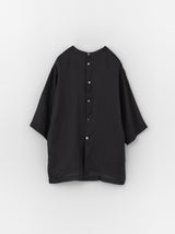 Back open woven tee
