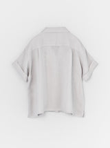 Open collar shirt narrow fit