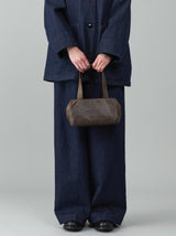Oblong boston bag mini