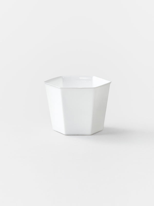Hexagon shaped small bowl A  (“Gyoku” series)