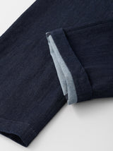 Front darts wide pants elastic
