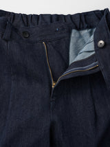 Front darts wide pants elastic