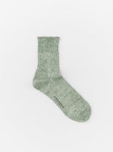 Rib short socks (Women's)