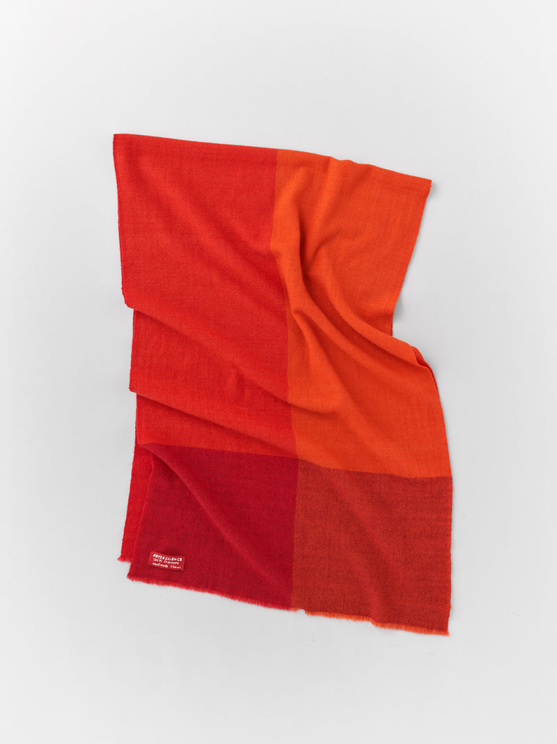 Trio color shawl S
