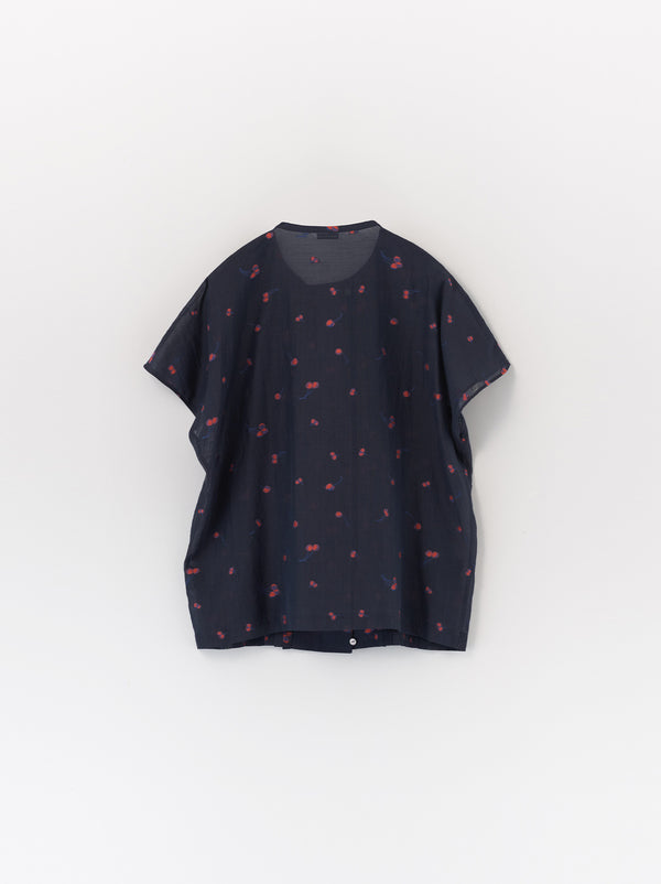 Tuck front blouse