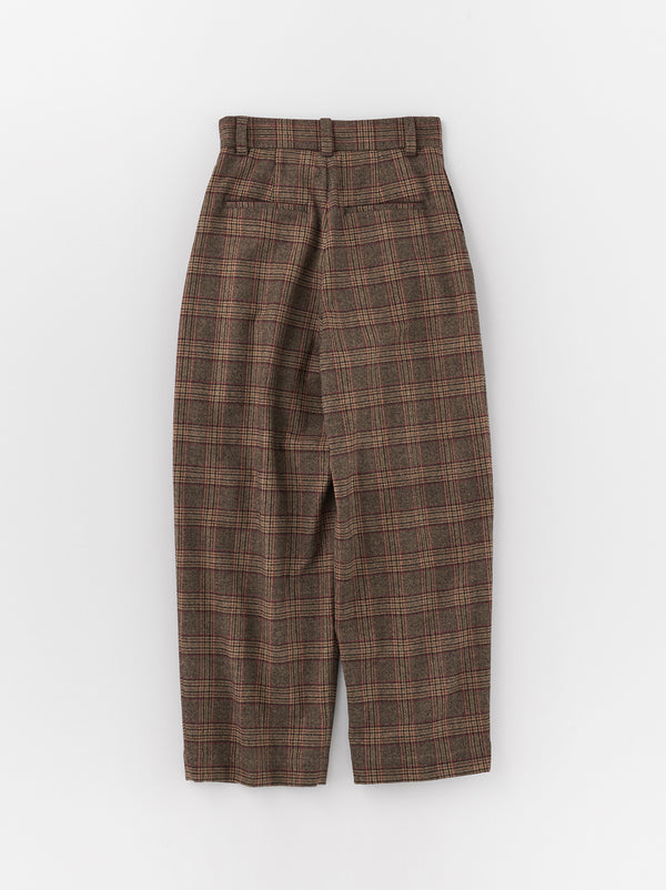 Tuck front trousers