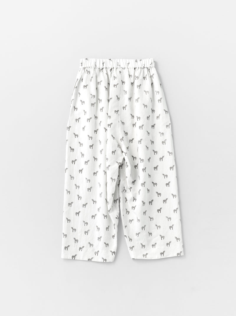 Side seamless bulky pants