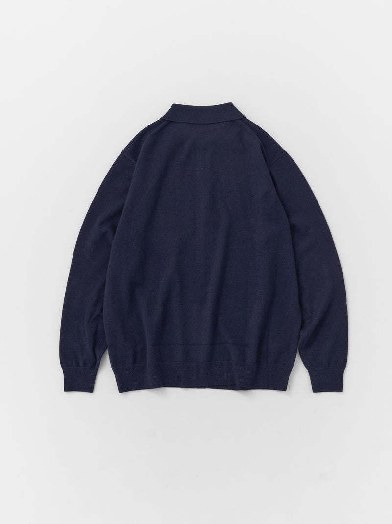 Collared cardigan