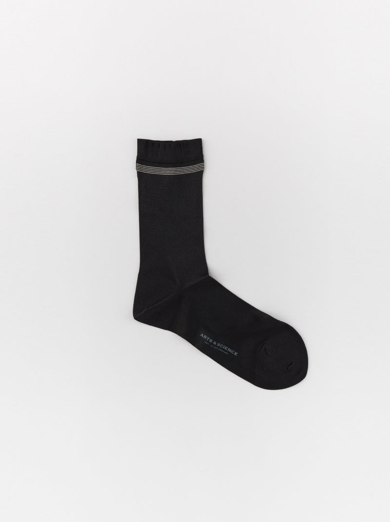 Line silk socks
