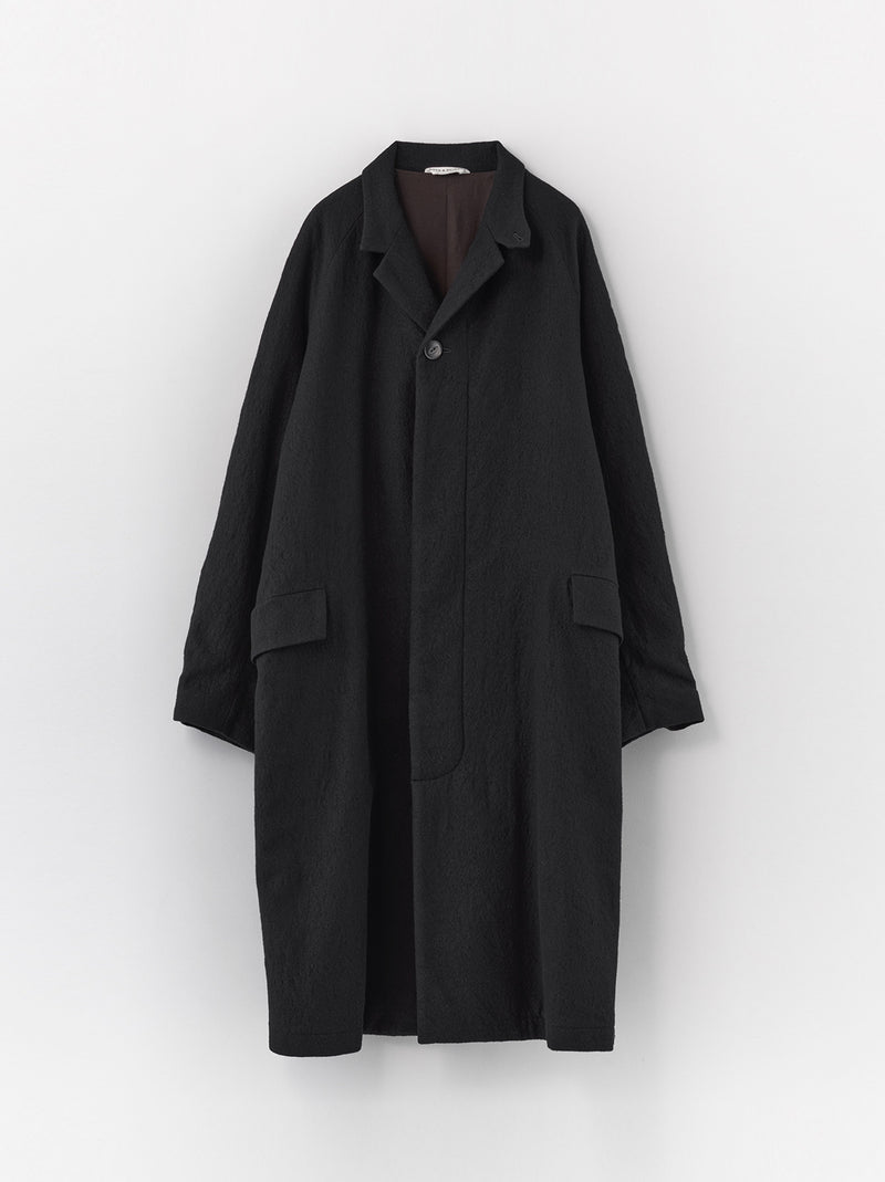 Raglan sleeve chester coat