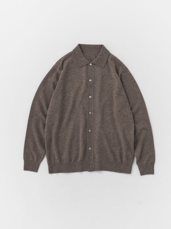 Collared cardigan