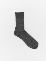 Rib short socks (Men's)