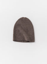 Simple rib knit cap