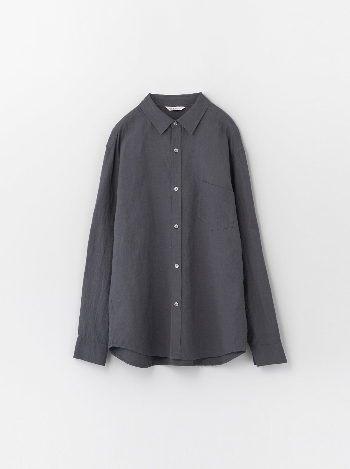 ARTS＆SCIENCE Stand collar box shirt HS Arts & Science Stand Collar Boxy Shirt - Worthwhile