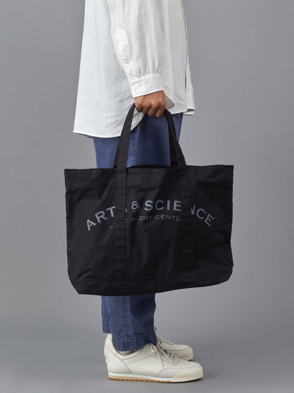 【ARTS&SCIENCE】Laundry Tote L Laundry tote L (Big logo) – ARTS&SCIENCE ONLINE SELLER