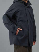 Hooded short coat