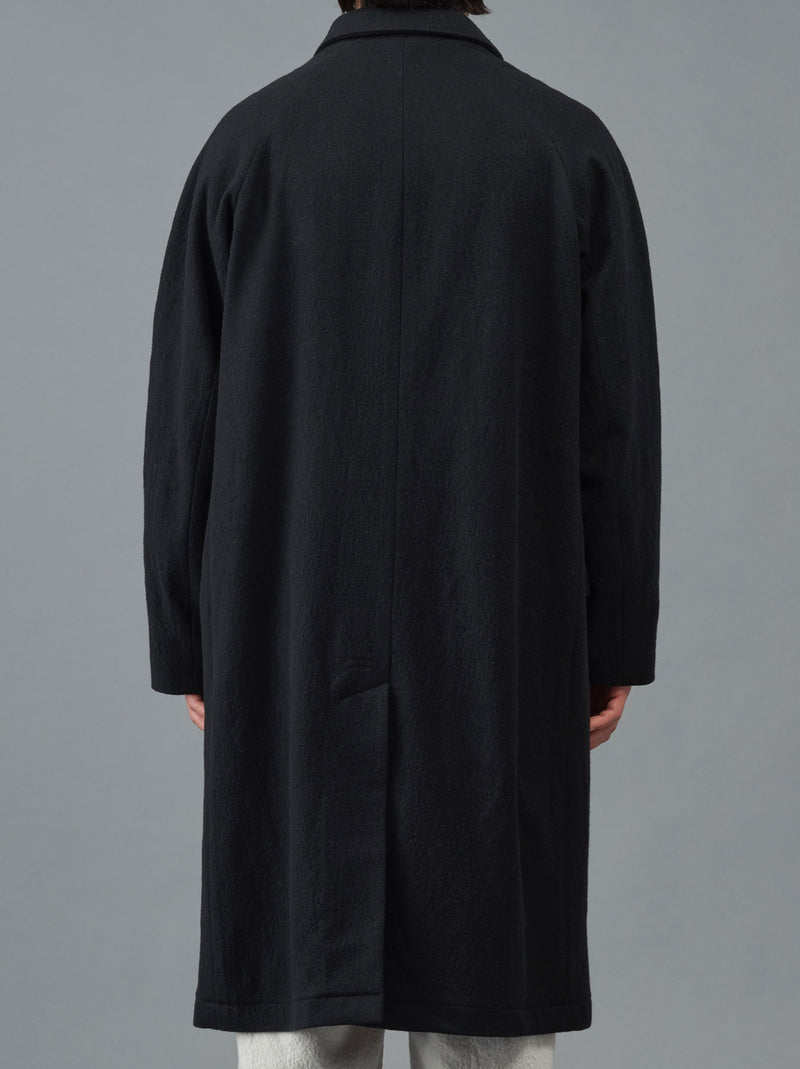 Raglan sleeve chester coat