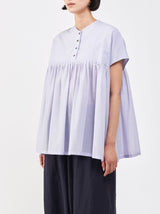 Around tuck blouse no sleeve