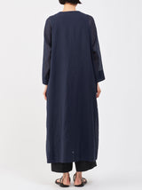Front button raglan dress