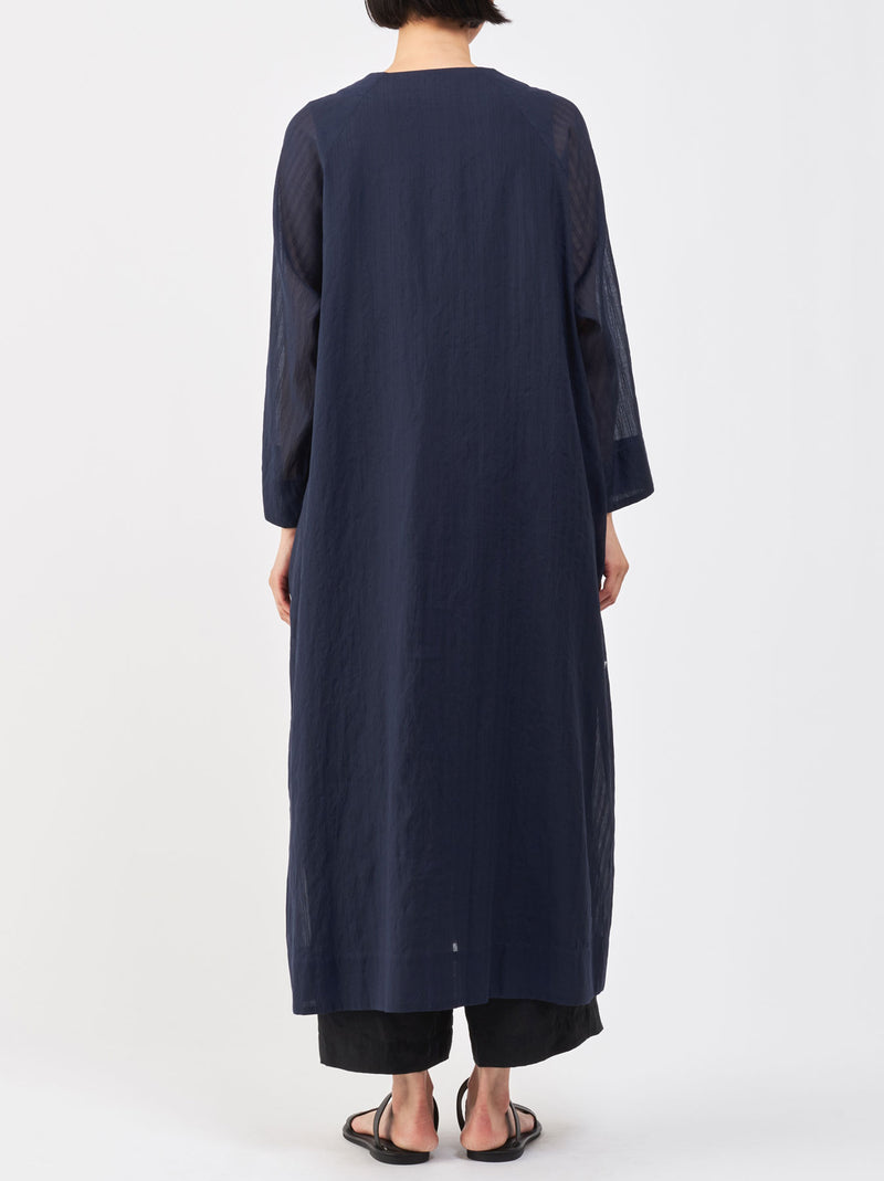 Front button raglan dress