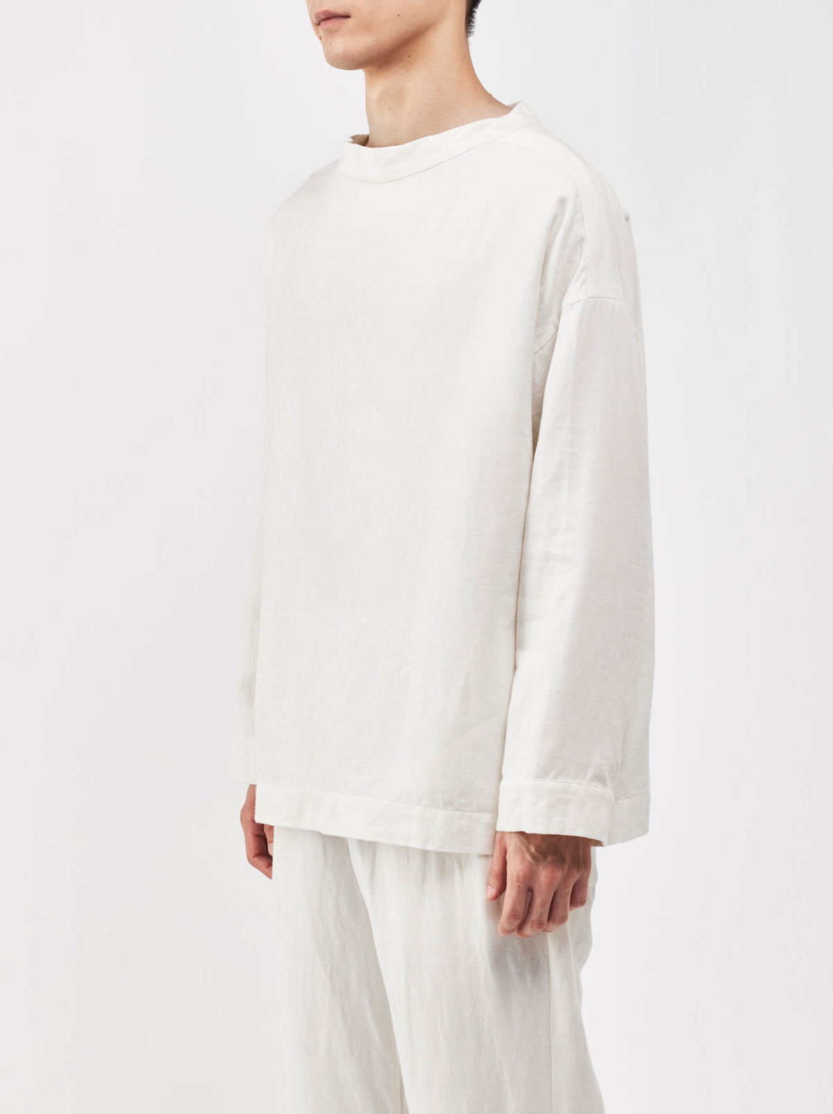 Stand collar box shirt – ARTS&SCIENCE ONLINE SELLER intl.