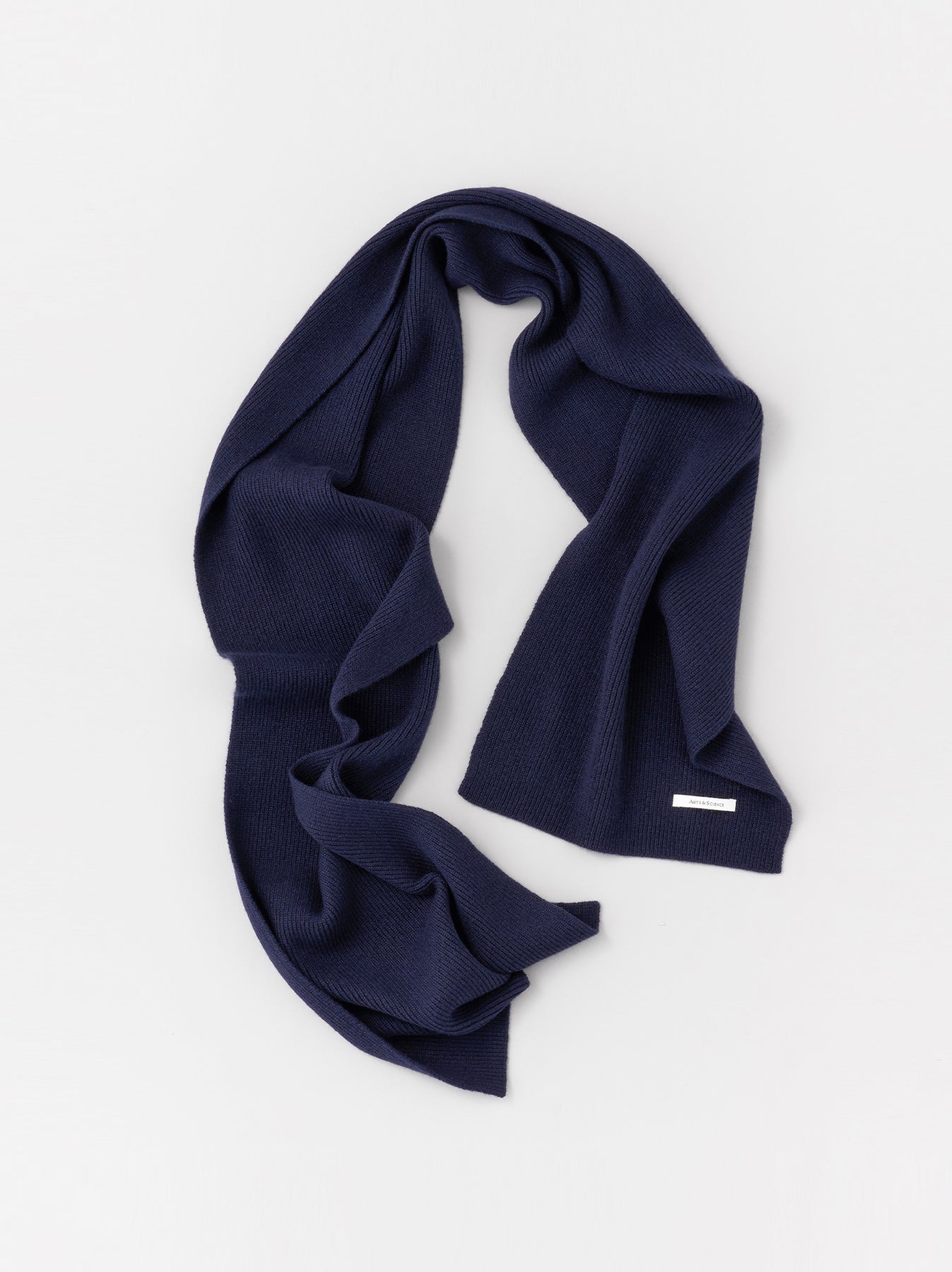 Rib knit muffler – ARTS&SCIENCE ONLINE SELLER intl.