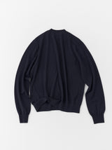 Compact crew sweater