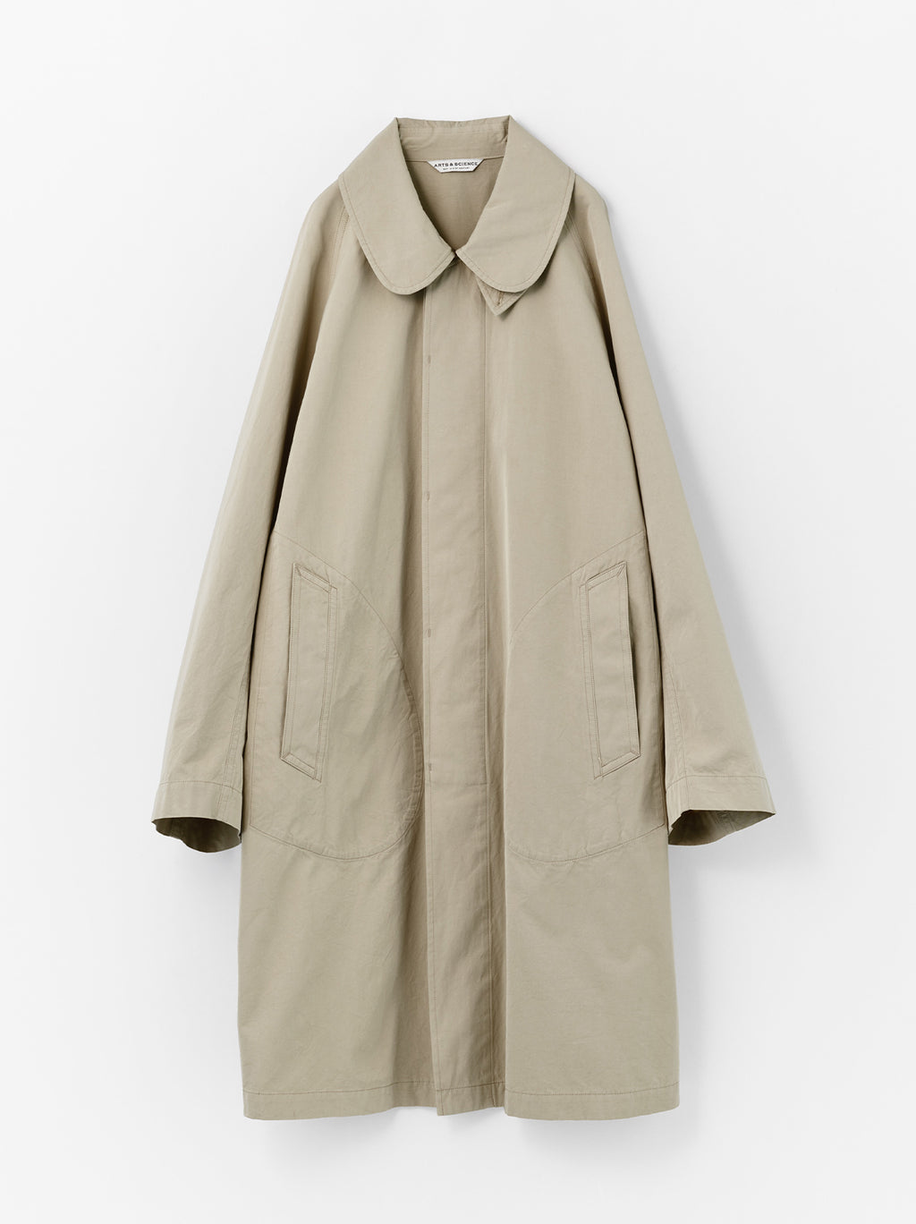 Raglan sleeve chester coat – ARTS&SCIENCE ONLINE SELLER