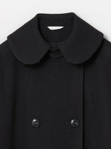 Small collar balloon coat